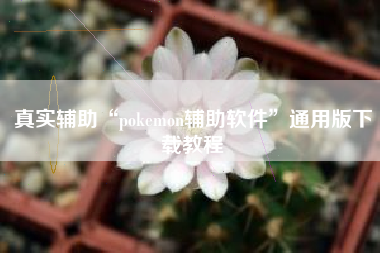 真实辅助“pokemon辅助软件”通用版下载教程