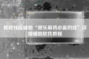 教程开挂辅助“微乐麻将必赢的挂	”详细辅助软件教程