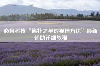 必备科技“德扑之星透视挂方法”最新辅助详细教程