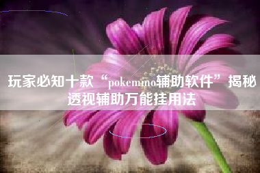 玩家必知十款“pokemmo辅助软件	”揭秘透视辅助万能挂用法
